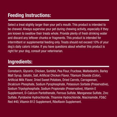 Show full view: SmartBones SmartSticks Chicken Chews Dog Treats, 10 count slide 4 of 11