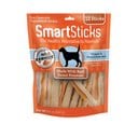 SmartBones SmartSticks Real Sweet Potato Hard Dog Chew Treats, 12 count
