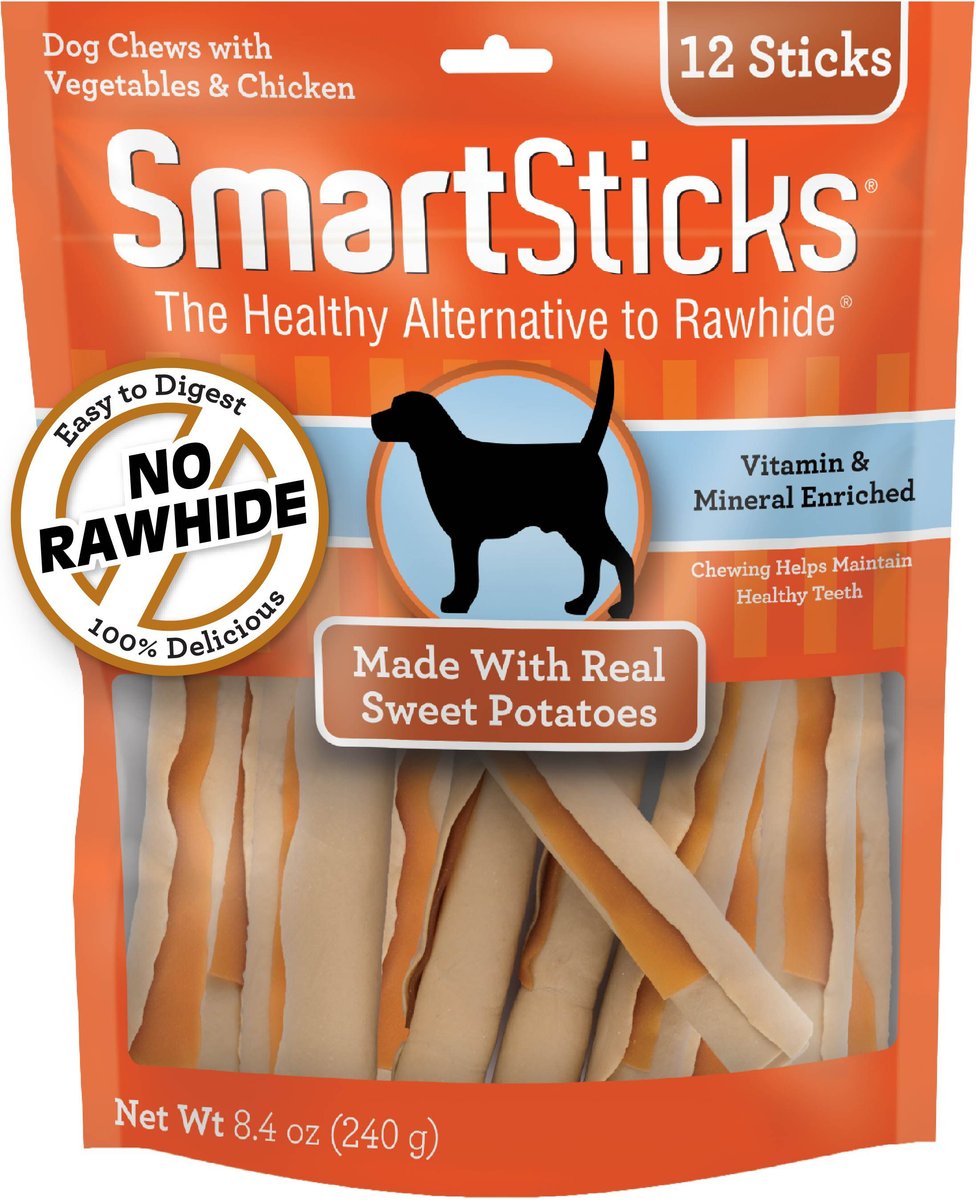 SmartBones Sweet Potato Chews Dog Treats