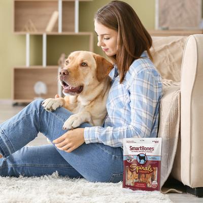 Show full view: SmartBones Spirals Variety Pack Dog Treats, 32 count slide 5 of 8