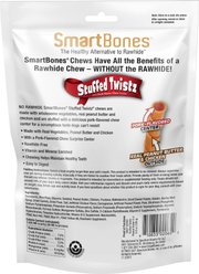 SmartBones Stuffed Twistz Peanut Butter Chews Dog Treats, 6 count slide 2 of 9
