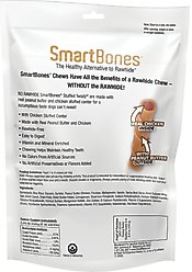 SmartBones Stuffed Twistz Peanut Butter Dog Treats, 6 count slide 2 of 7