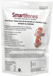 SmartBones Stuffed Twistz Pork Flavor Dog Treats, 6 count slide 2 of 7