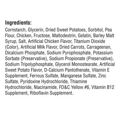 Show full view: SmartBones Sweet Potato Mini Dog Treats, 32 count slide 4 of 8