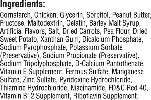 Show full view: SmartBones Twists Wrapped Chicken & Peanut Butter Dog Treats, 30 count slide 6 of 7
