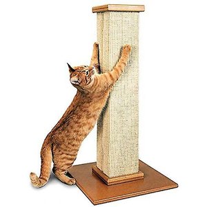 SmartCat The Ultimate 32-in Sisal Cat Scratching Post, Beige