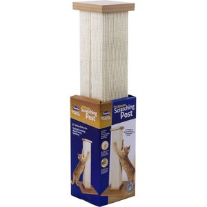 SmartCat The Ultimate 32-in Sisal Cat Scratching Post, Beige