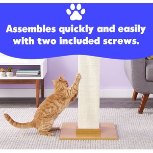 SmartCat The Ultimate 32-in Sisal Cat Scratching Post, Beige