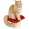 Show in main carousel: SmartCat The Ultimate Cat Scratching Post Perch Pad, Red slide 1 of 5