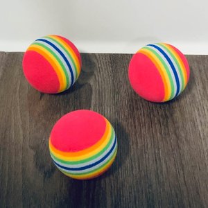 SmartCat Toy Box Balls, Color Varies, 3 Pack