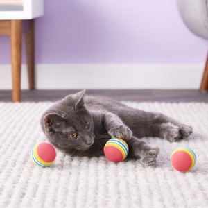 SmartCat Toy Box Balls, Color Varies, 3 Pack