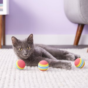 SmartCat Toy Box Balls, Color Varies, 3 Pack