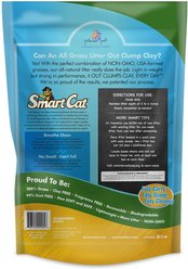SmartCat Unscented Clumping Grass Cat Litter, 10-lb bag slide 2 of 4