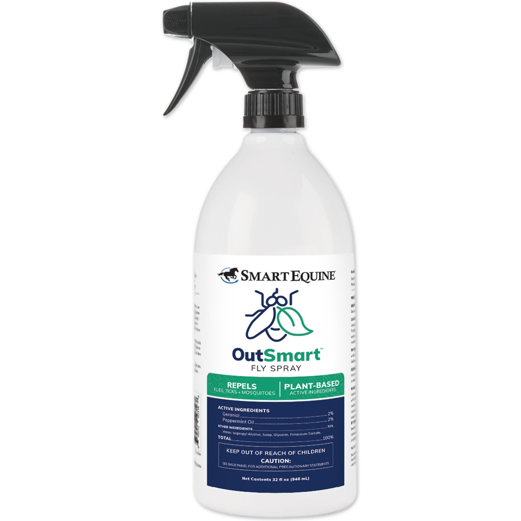 SmartPak Outsmart Spray Horse Fly Insect Control, 32-fl oz bottle