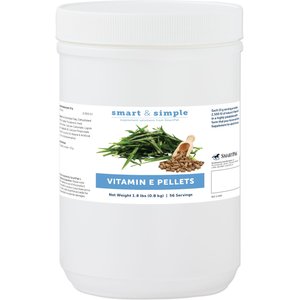 SmartEquine Smart & Simple Vitamin E Pellet Horse Supplement, 1.8-lb bucket