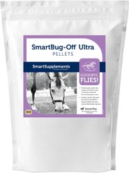SmartEquine SmartSupplements SmartBug-Off Ultra Fly Insect Control Pellet Horse Supplement, 5-lb bag