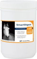 SmartEquine SmartSupplements SmartDigest Granules Horse Digestive Aid Supplement, 1.85-lb bucket