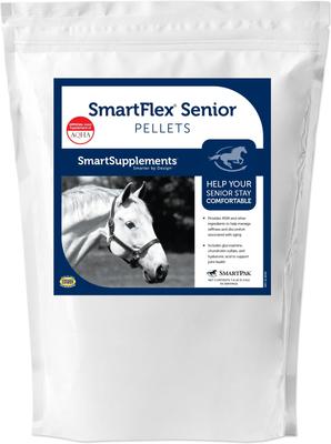 Show full view: SmartEquine SmartSupplements SmartFlex Senior Pellet Horse Joint Supplement, 7.4-lb bag slide 1 of 4