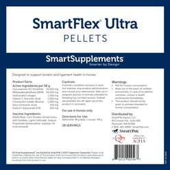 SmartEquine SmartSupplements SmartFlex Ultra Pellet Horse Joint Supplement, 3.6-lb bag slide 2 of 3