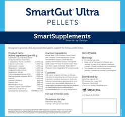 SmartEquine SmartSupplements SmartGut Ultra Pellet Horse Digestive Aid Supplement, 10-lb bucket slide 2 of 4