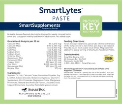 SmartEquine SmartSupplements SmartLytes Paste Horse Electrolyte Supplement, 1 count slide 2 of 2