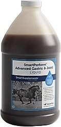 SmartEquine SmartSupplements SmartPerform Advanced Gastric & Joint Liquid Horse Supplement, 64-fl oz bottle