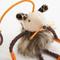 Show in main carousel: SmartyKat Bouncy Mouse Plush Dangler Catnip Cat Toy, Orange & Gray, Small, 3 count slide 3 of 5