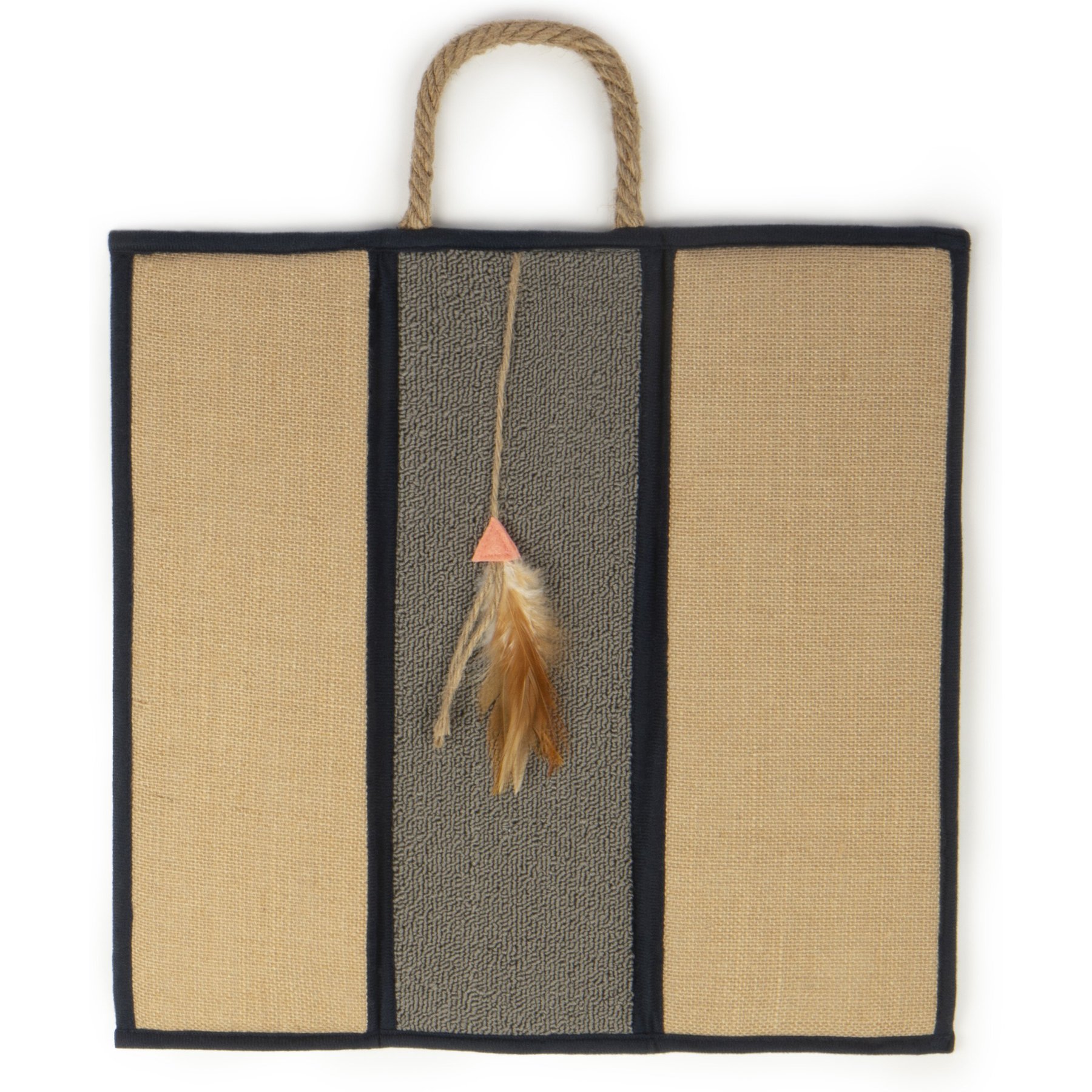 SmartyKat Clever Claws Triple Panel Folded Hanging Cat Scratch Mat