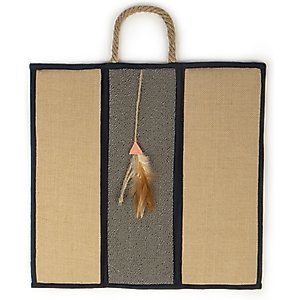 SmartyKat Clever Claws Triple Panel Folded Hanging Cat Scratch Mat