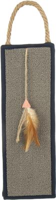 Show full view: SmartyKat Clever Claws Triple Panel Folded Hanging Cat Scratch Mat slide 4 of 11