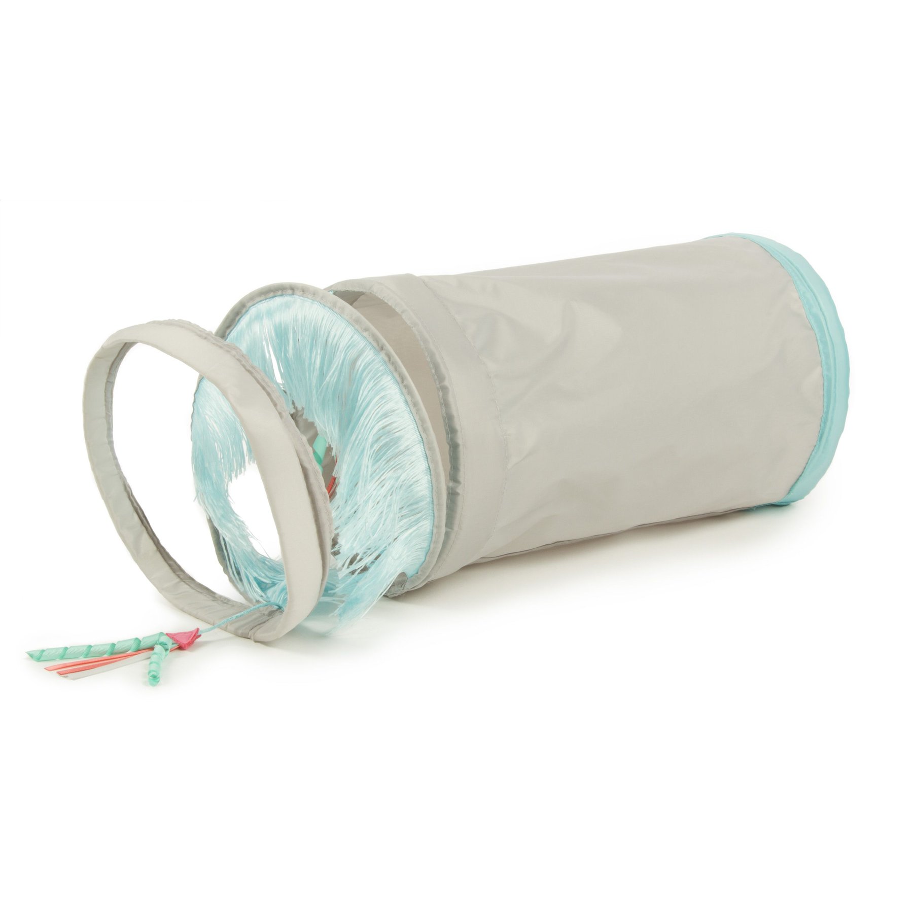 SmartyKat Fringe Frenzy Cat Activity Tunnel