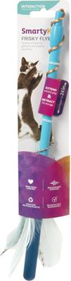 Show full view: SmartyKat Frisky Flyer Feather Wand Cat Toy, 24-in slide 3 of 12