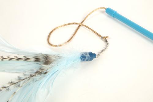 Show full view: SmartyKat Frisky Flyer Feather Wand Cat Toy, 24-in slide 6 of 12
