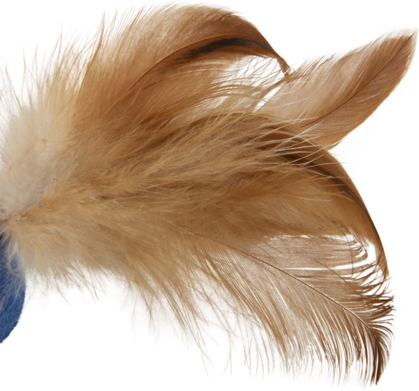 Show full view: SmartyKat Instincts Chatty Chirp Plush HappyNip Silvervine & Catnip Bird Electronic Sound Cat Toy slide 6 of 8