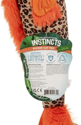 Show full view: SmartyKat Instincts Fin Frenzy Crinkle Plush Kicker with HappyNip Silvervine & Catnip Cat Toy slide 7 of 8