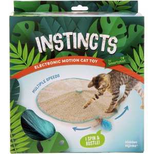 SmartyKat Instincts Hidden Hijinks Electronic Motion Concealed Teaser Wand Cat Toy
