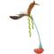 Show in main carousel: SmartyKat Instincts Rowdy Rocker Self-Righting Wand with Feathers & Ribbons Cat Toy slide 1 of 8
