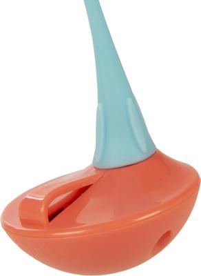 Show full view: SmartyKat Instincts Rowdy Rocker Self-Righting Wand with Feathers & Ribbons Cat Toy slide 4 of 8