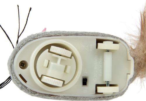 Show full view: SmartyKat Instincts Scamper Mouse Soft Plush Battery-Powered Electronic Motion Cat Toy slide 5 of 8