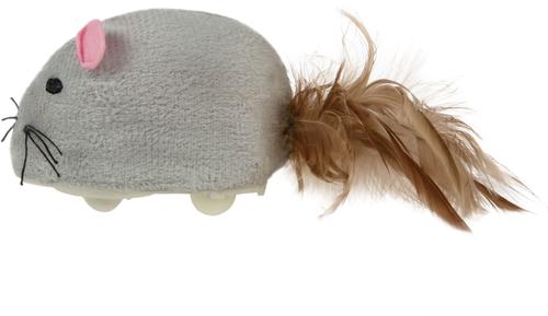 Show full view: SmartyKat Instincts Scamper Mouse Soft Plush Battery-Powered Electronic Motion Cat Toy slide 6 of 8