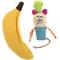Show in main carousel: SmartyKat Playful Peeker Mouse & Banana Cat Toy, Yellow, Medium, 2 count slide 5 of 6
