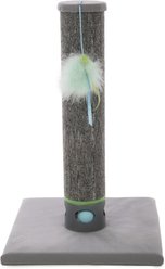 SmartyKat Playful Post Carpet Cat Scratching Post with Track Toy Base