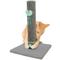Show in main carousel: SmartyKat Playful Post Carpet Cat Scratching Post with Track Toy Base slide 6 of 9