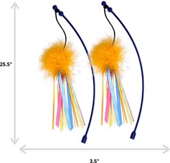 SmartyKat Scratch N Spin Replacement Wand Cat Toy slide 2 of 2