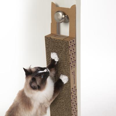 Show full view: SmartyKat Scratch Up+ with Catnip Infusion Technology Corrugate Hanging Cat Scratcher slide 5 of 7