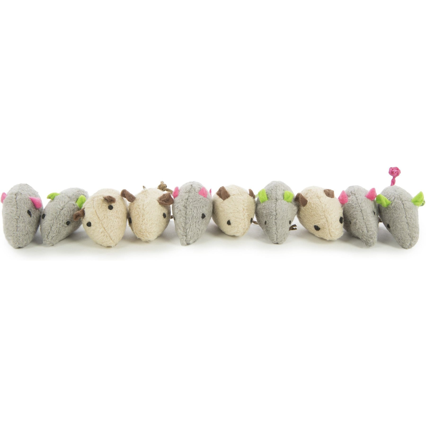 SmartyKat Skitter Critters Value Pack Catnip Cat Toys, 10 count