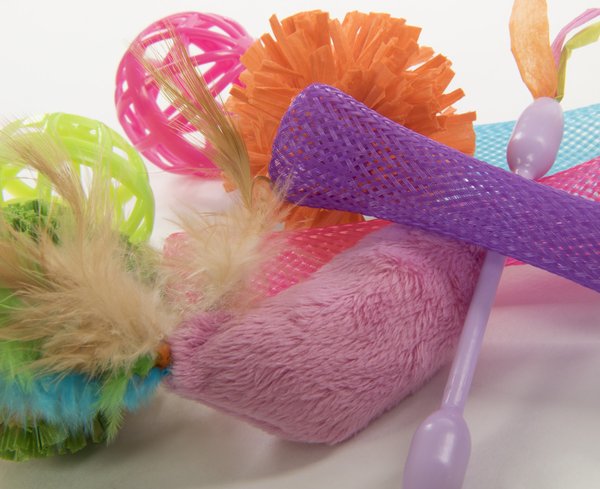 Show full view: SmartyKat Smarty Stash Variety Pack Cat Toys, 13 count slide 4 of 10