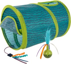 SmartyKat Sneaky Chute Electronic Motion & Tunnel Cat Toy