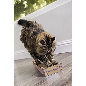SmartyKat Super Scratcher with Catnip Cat Scratcher, Single