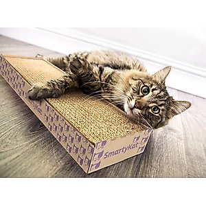 SmartyKat Super Scratcher with Catnip Cat Scratcher, Single